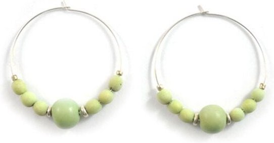 Mitienda Shop Ohrringe Perlen Aqua