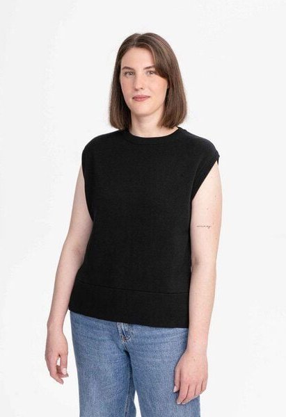 Jacquard Strick Pullunder JAMUNA | von MELA | Fairtrade & GOTS zertifiziert