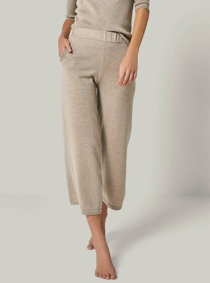 YOU LOOK PERFECT 100% Merino Culotte Strickhose "Dana"