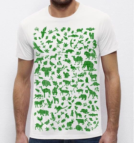 Picopoc Into the nature / Tiere & Pflanzen / T-Shirt für Männer