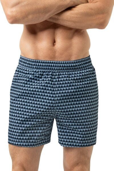 Mey Badeshort / Surfshort gestreift mit Seitentaschen "Crane Swarm"