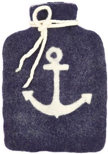 short'n'pietz Wärmflaschenbezug handgefilzt