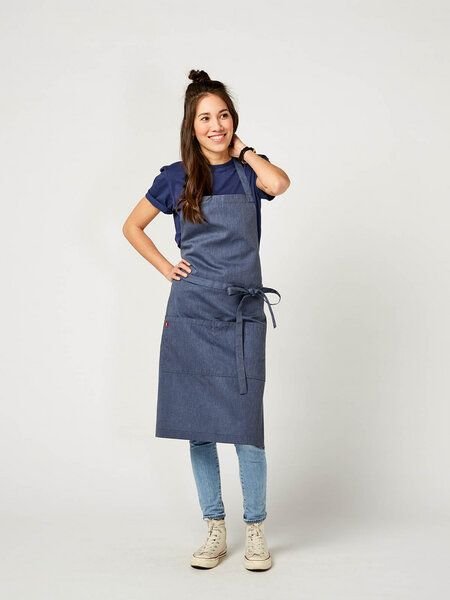 KAYA&KATO CO Latzschürze lang OSCAR