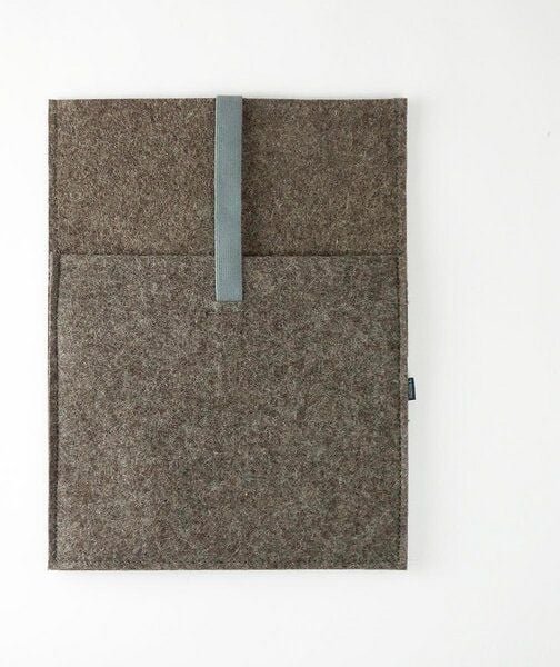 matilda k. manufaktur Minimalistische Laptophülle aus Wollfilz 'max' mit Einsteckfach | für MacBook |Air| Pro 13|14|15|1...