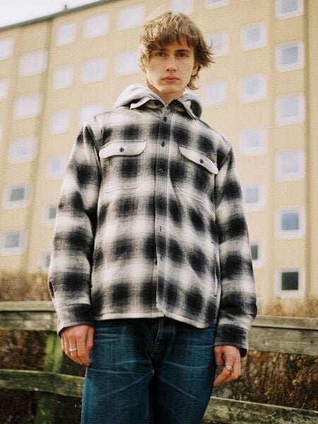 Nudie Jeans Hemdjacke Glenn Padded Shirt