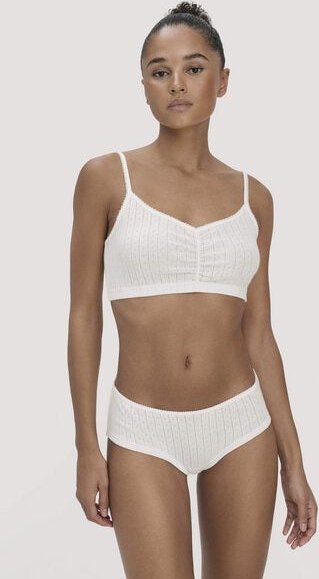 hessnatur Pointelle Bustier PURE COTTON aus reiner Bio-Baumwolle