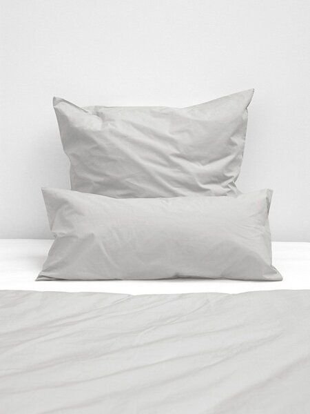 erlich textil Fred Kopfkissenbezug aus weicher Bio-Baumwolle, made in Europe