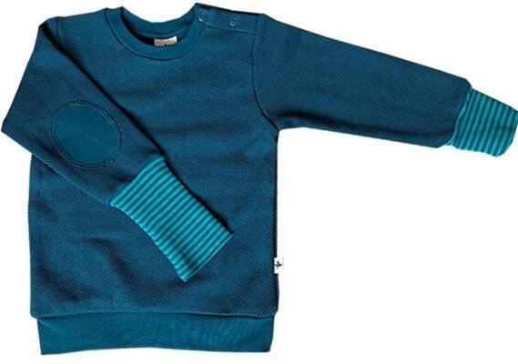 Leela Cotton Sweatshirt Piquestoff Bio-Baumwolle Langarmshirt Sweatpullover