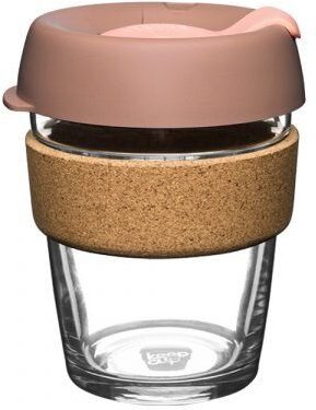 KeepCup Coffee to go Becher aus Glas mit Grifffläche aus Kork - Limited Edition - Medium 340ml