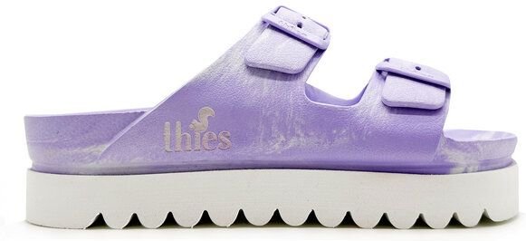 Vegane Bi-Color Ecofoam Plateau Sandale von thies ® aus recyceltem EVA