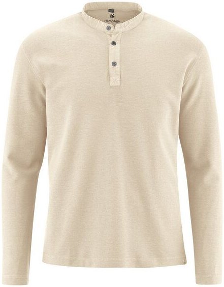 HempAge Langarm Shirt aus Hanf & Bio-Baumwolle