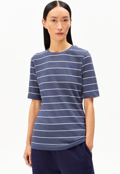 ARMEDANGELS JAANISARA FINE STRIPE Damen T-Shirt aus Bio-Baumwoll Mix