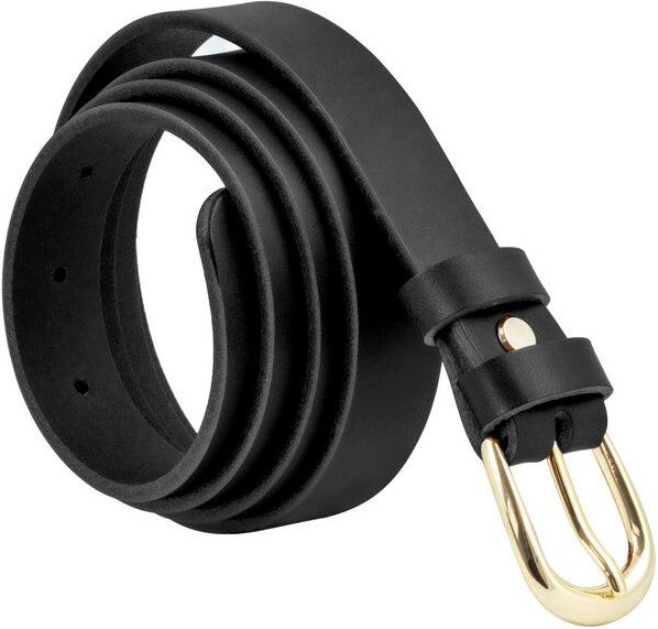 Simaru MACEIO Ledergürtel aus pflanzlich gegerbtem Naturleder (2,5 cm)-EU