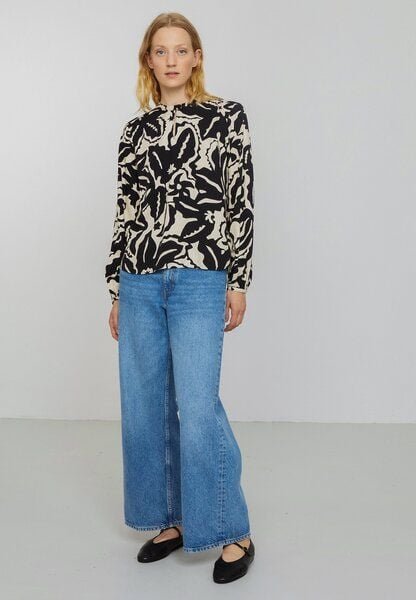 Thumbnail - Damen Bluse aus LENZING ECOVERO - CARAMBOLA BOTANICAL - recolution