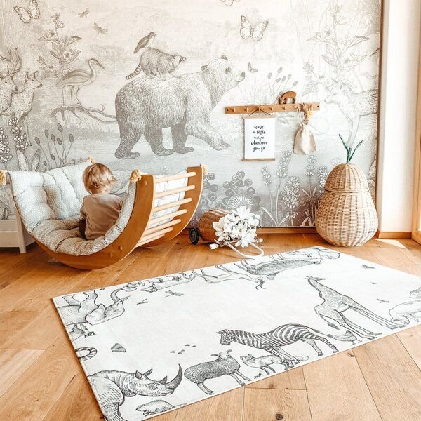 Clarissakork Kork Kinderteppich Arche Noah