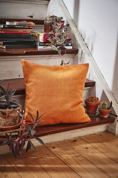 HängemattenGlück Sofakissen 40x40cm Latex & Kapok - Rottöne