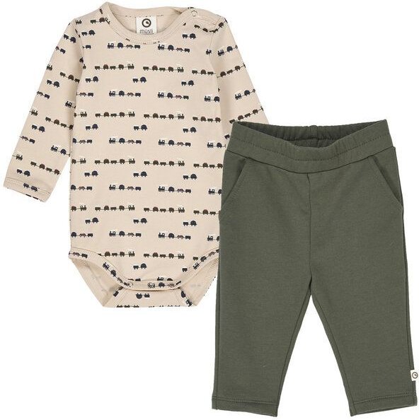 Thumbnail - müsli Set aus Langarmbody und Babyhose