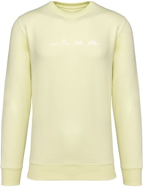 Brandless Basic Bio Unisex Sweatshirt Nr.3 Bicycle Line 350g/m²