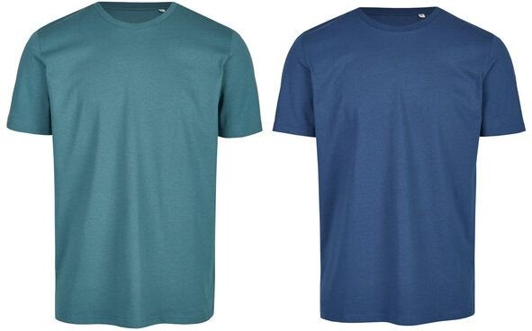 Brandless Basic Bio T-Shirt (Men Nr.3 ) Doublepack GOTS