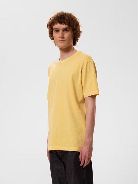 Nudie Jeans Herren T-Shirt "UNO Everyday Tee" - Citra Yellow
