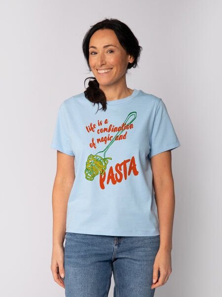 watapparel T-Shirt Frauen Magic and pasta