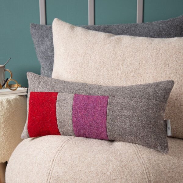 nahtur-design Rückenkissen mit Wollefüllung | Rückenstützkissen