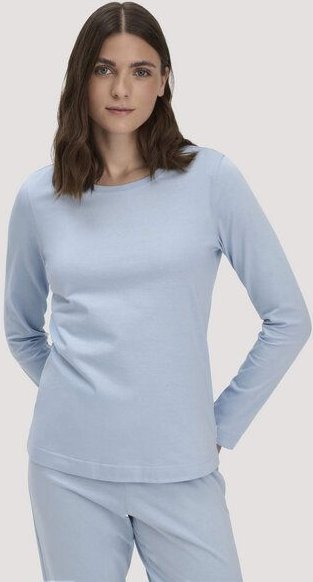 hessnatur Langarm-Schlafshirt aus reiner Bio-Baumwolle