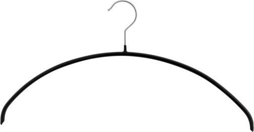 MAWA Kleiderbügel Economic P aus Metall für T-Shirts und Oberteile - Set aus 10 Bügeln