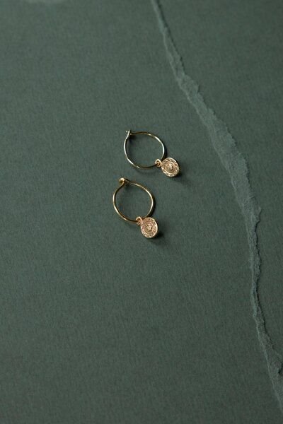 Jyoti - Fair Works Creolen Kochi Messing