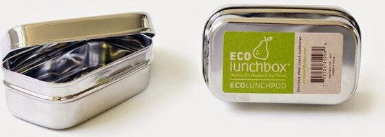 ECOlunchbox ECOlunchpod, kleine Dose aus Edelstahl