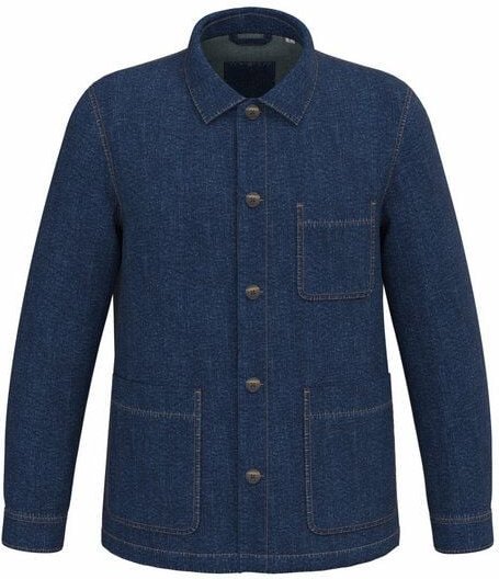 Greenspired Umweltfreundliche Unisex-Jeansjacke mit überschnittenen Schultern 430g/m² XS - XXL