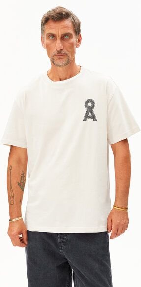 ARMEDANGELS AADRU Å ZICK ZACK Herren T-Shirt aus Bio-Baumwolle