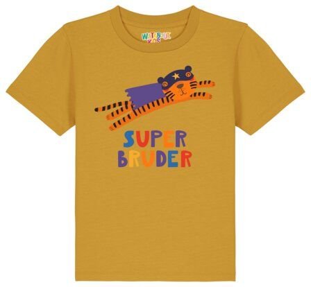 watabout.kids T-Shirt Kinder Tiger Superbruder