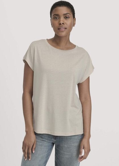 hessnatur Shirt Oversize aus TENCEL Lyocell mit Bio-Baumwolle