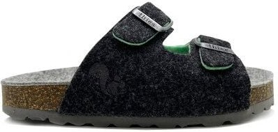 Thumbnail - Vegane "thies ® Kids PET Sandale" aus weichem Filz