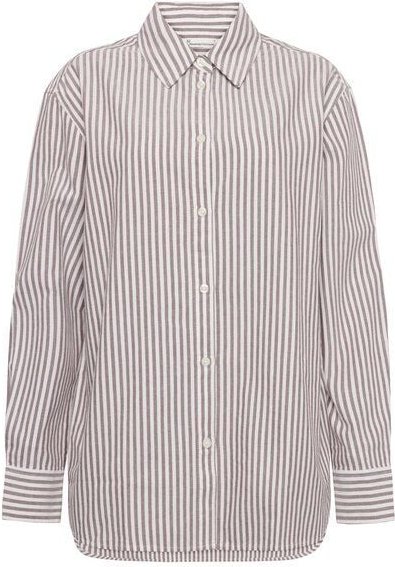 KnowledgeCotton Apparel Oxford Blusenhemd aus Bio-Baumwolle ROC/GOTS/Vegan