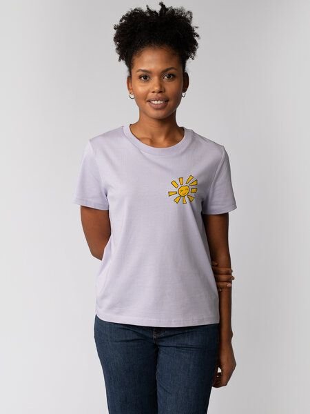 watapparel T-Shirt Frauen Sonne, Sommer, Sonnenschein