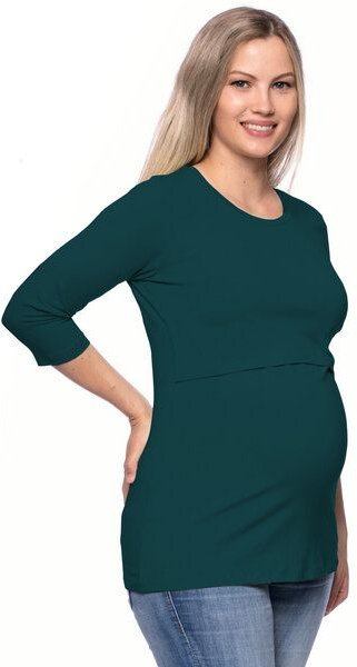 Milchshake 103 BASIC Umstands- und Stillshirt 3/4 Arm aus Bio-Baumwolle