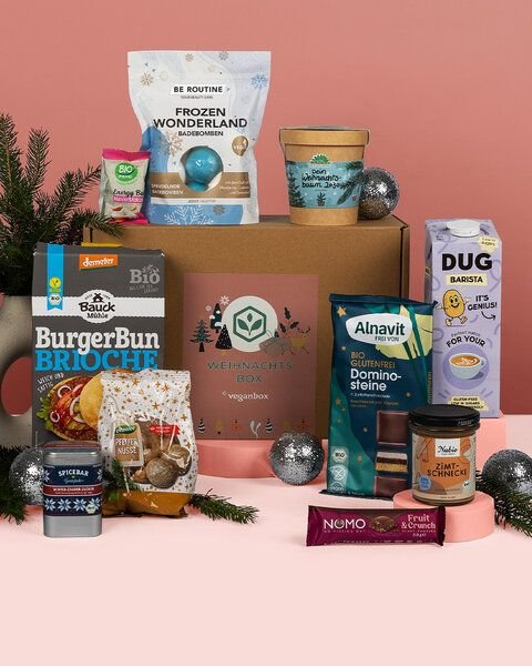 Vegan Box Geschenkbox Weihnachten