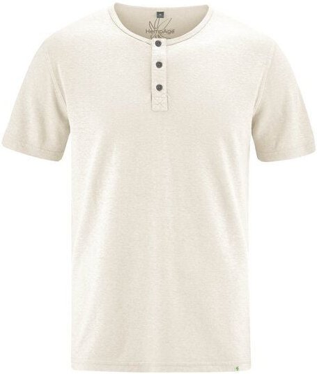 HempAge Herren Henley Hanf Vegan