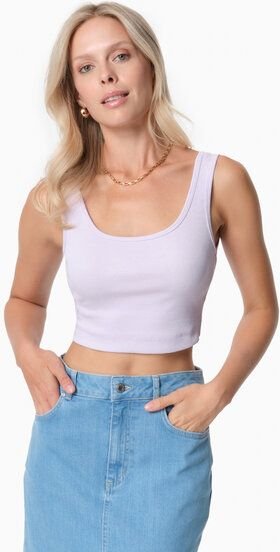ORGANICATION IRISS | Ripp-Crop-Top aus TENCEL Modal und Bio-Baumwolle