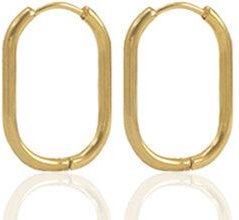 Ovale Creolen von Elektropulli