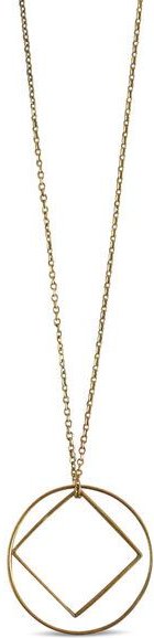 ting goods Halskette Shapes, Messing