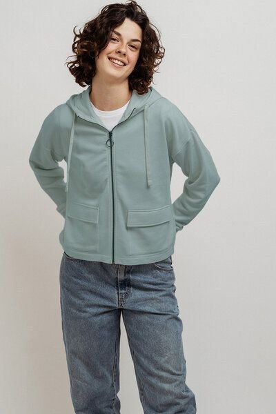 Kultgut Biofair- Kurzjacke Biobaumwolle & Upcycling/ Ella