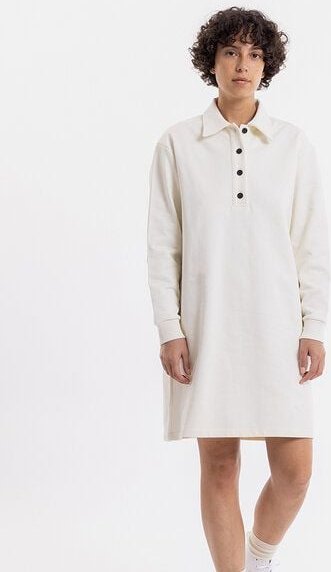 Rotholz Polo Kleid aus Bio-Baumwolle