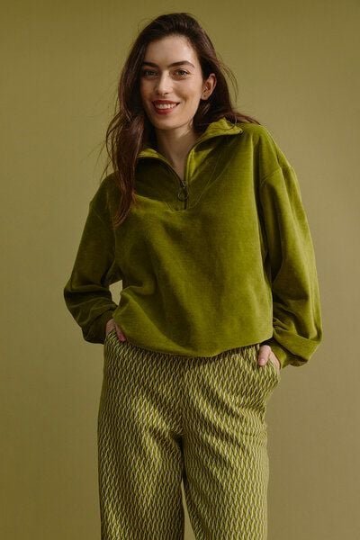 TRANQUILLO Nicki-Troyer aus Bio-Baumwolle (W25C34)