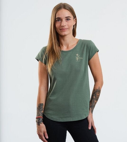 GARY MASH Shirt Asheville Wurzel im Quadrat aus Biobaumwolle