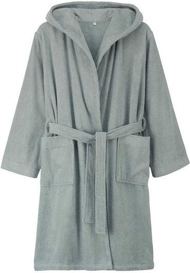 hessnatur Kurzer Bademantel aus reiner Bio-Baumwolle