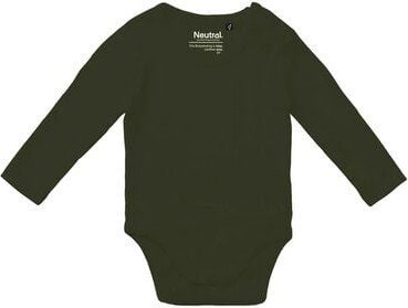 Neutral® Baby Wickelbody Strampler Langarm