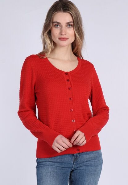 Lykka du Nord Feminime Strickjacke aus Bio-Baumwolle - Manon | Retro-Stil